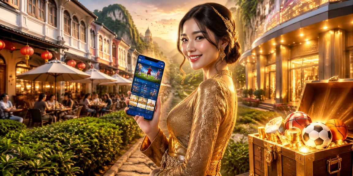 betuk users in Ipoh enjoying jackpot games and online Sports Betting
