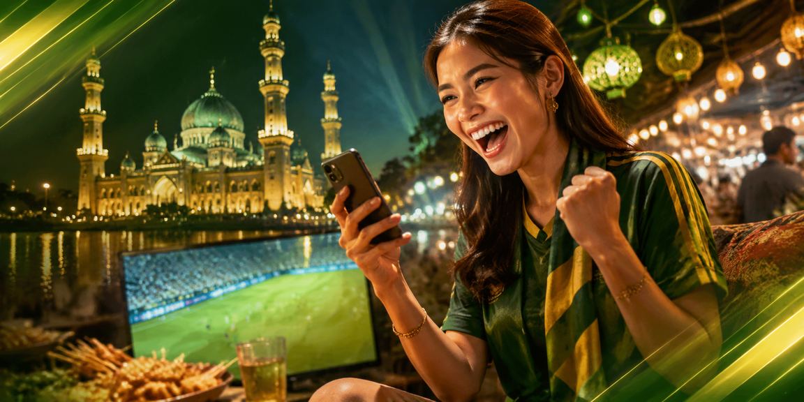 User accessing football betting in Putrajaya via betuk mobile